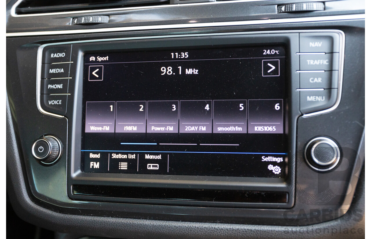 7/2017 Volkswagen Tiguan 140TDI Highline R-Line Package (AWD) 5NA MY18 4d Wagon Pure White Turbo Diesel 2.0L