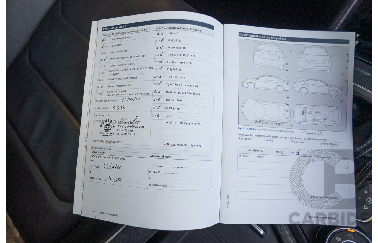 7/2017 Volkswagen Tiguan 140TDI Highline R-Line Package (AWD) 5NA MY18 4d Wagon Pure White Turbo Diesel 2.0L