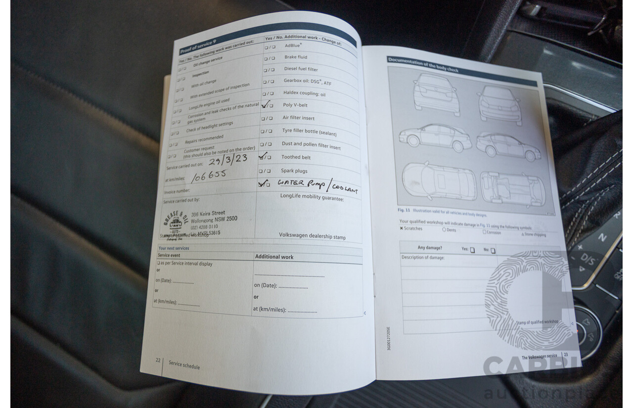 7/2017 Volkswagen Tiguan 140TDI Highline R-Line Package (AWD) 5NA MY18 4d Wagon Pure White Turbo Diesel 2.0L