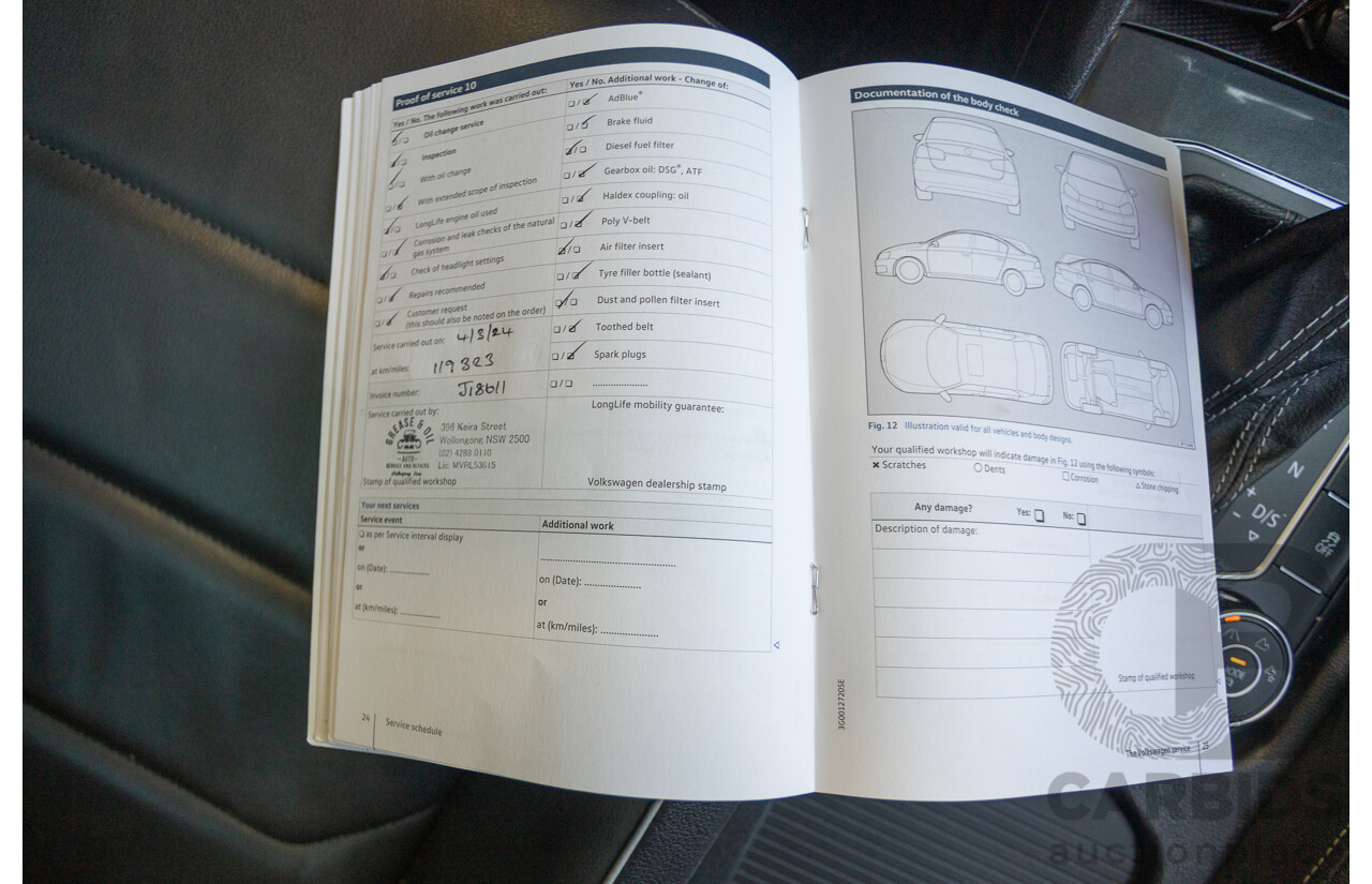 7/2017 Volkswagen Tiguan 140TDI Highline R-Line Package (AWD) 5NA MY18 4d Wagon Pure White Turbo Diesel 2.0L