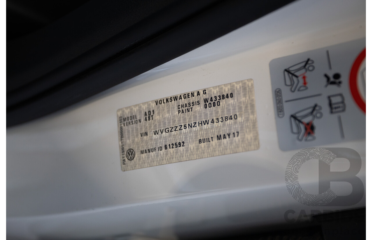 7/2017 Volkswagen Tiguan 140TDI Highline R-Line Package (AWD) 5NA MY18 4d Wagon Pure White Turbo Diesel 2.0L