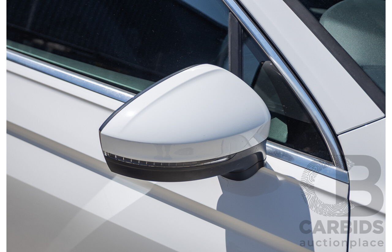 8/2017 Volkswagen Tiguan 132TSI Comfortline (AWD) 5NA MY18 4d Wagon Pure White Turbo 2.0L