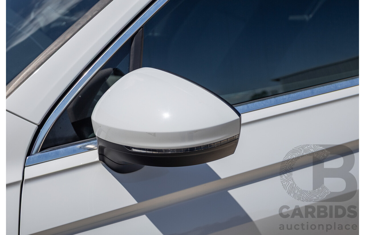 8/2017 Volkswagen Tiguan 132TSI Comfortline (AWD) 5NA MY18 4d Wagon Pure White Turbo 2.0L