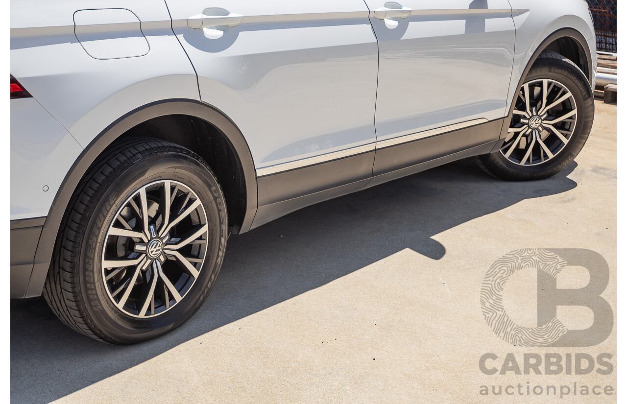8/2017 Volkswagen Tiguan 132TSI Comfortline (AWD) 5NA MY18 4d Wagon Pure White Turbo 2.0L