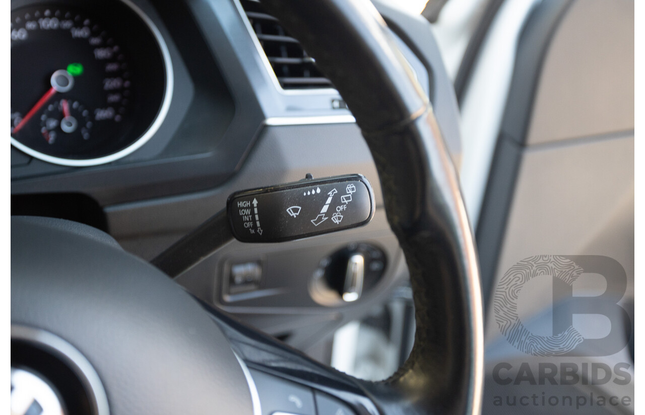 8/2017 Volkswagen Tiguan 132TSI Comfortline (AWD) 5NA MY18 4d Wagon Pure White Turbo 2.0L