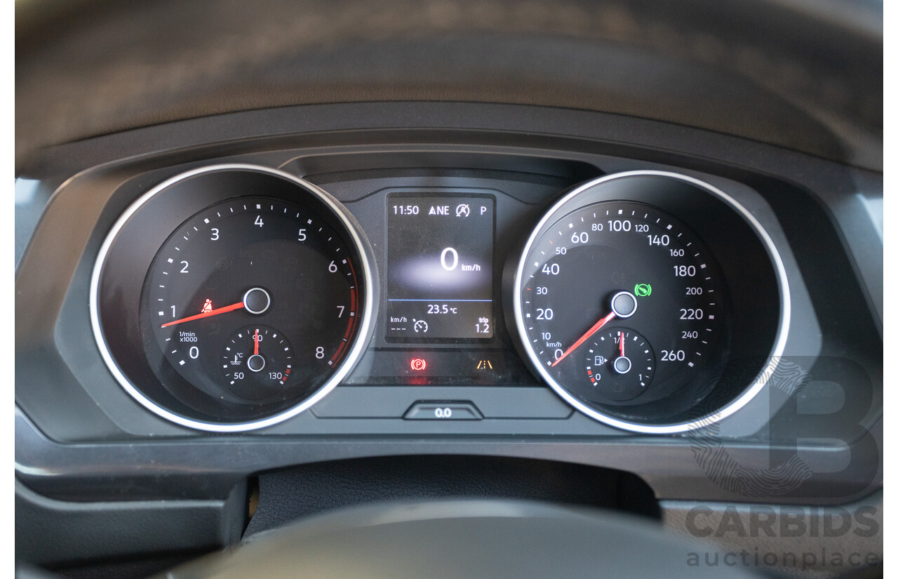 8/2017 Volkswagen Tiguan 132TSI Comfortline (AWD) 5NA MY18 4d Wagon Pure White Turbo 2.0L