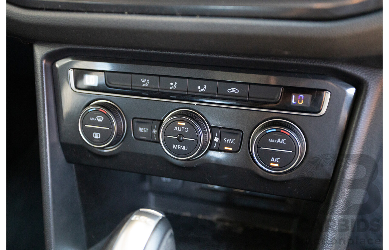 8/2017 Volkswagen Tiguan 132TSI Comfortline (AWD) 5NA MY18 4d Wagon Pure White Turbo 2.0L