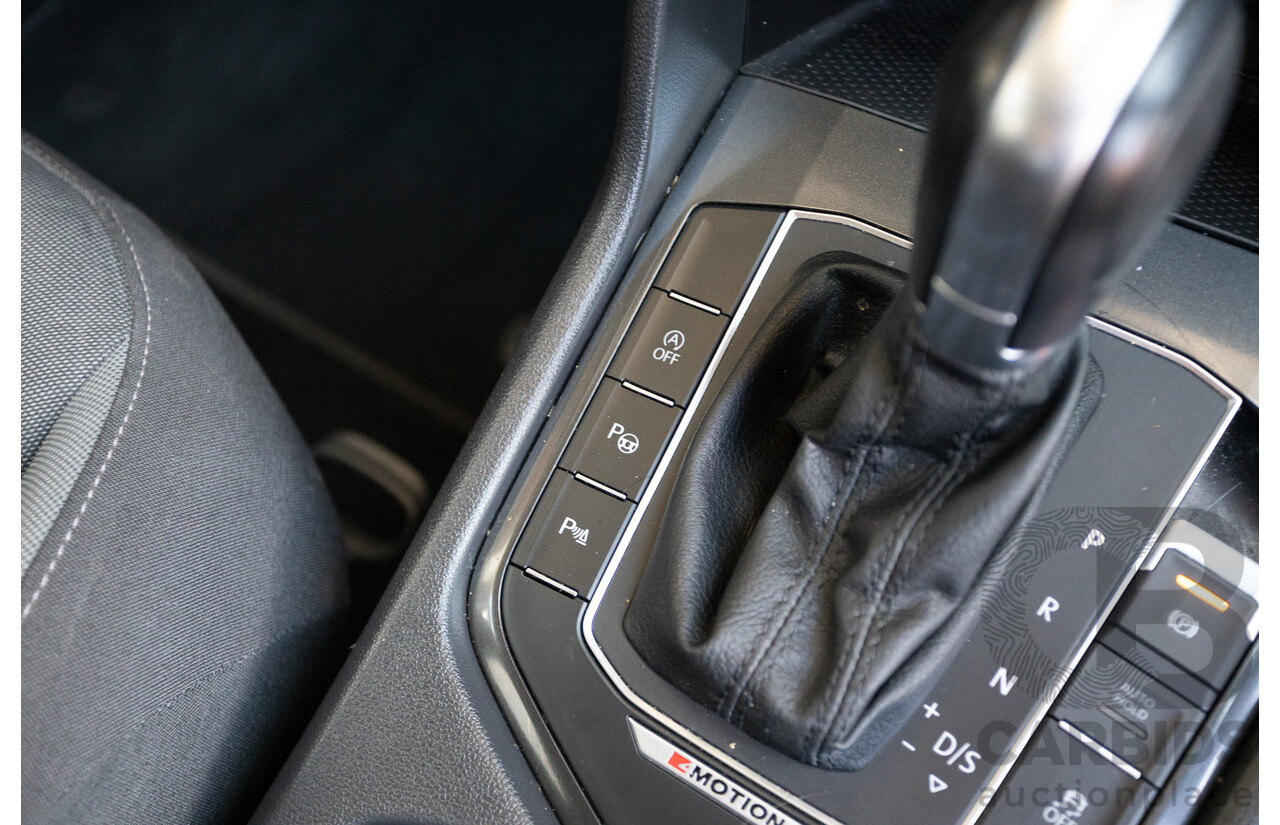 8/2017 Volkswagen Tiguan 132TSI Comfortline (AWD) 5NA MY18 4d Wagon Pure White Turbo 2.0L