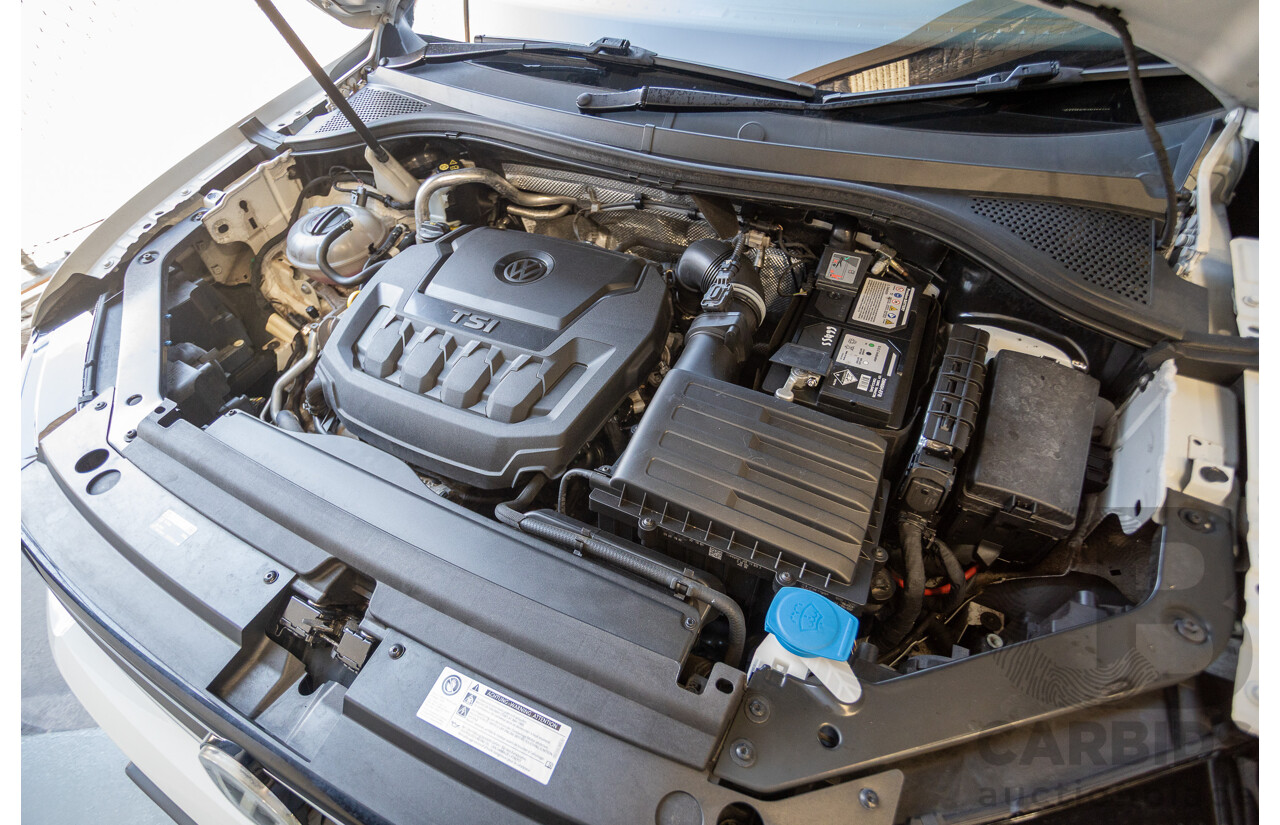 8/2017 Volkswagen Tiguan 132TSI Comfortline (AWD) 5NA MY18 4d Wagon Pure White Turbo 2.0L