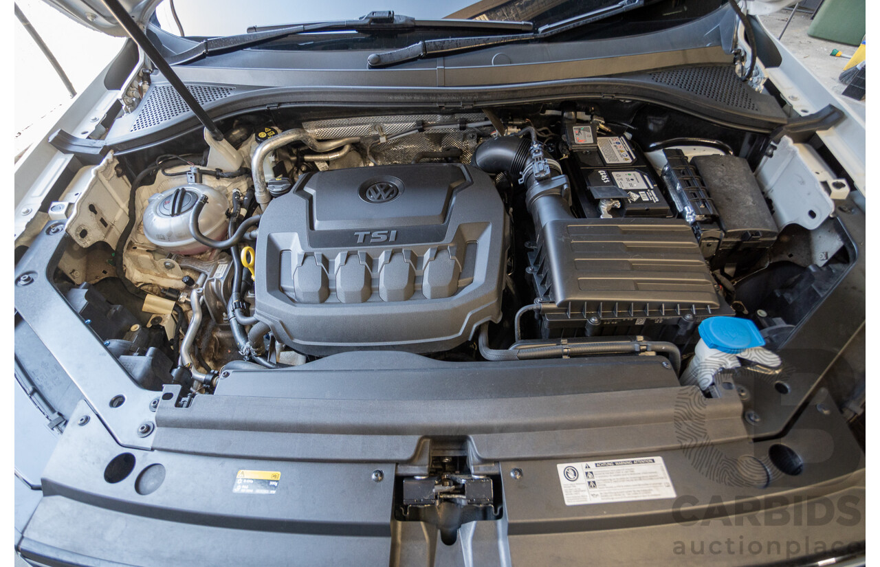 8/2017 Volkswagen Tiguan 132TSI Comfortline (AWD) 5NA MY18 4d Wagon Pure White Turbo 2.0L