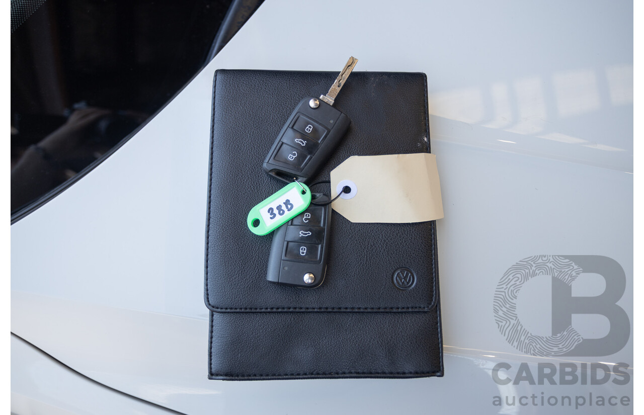 8/2017 Volkswagen Tiguan 132TSI Comfortline (AWD) 5NA MY18 4d Wagon Pure White Turbo 2.0L