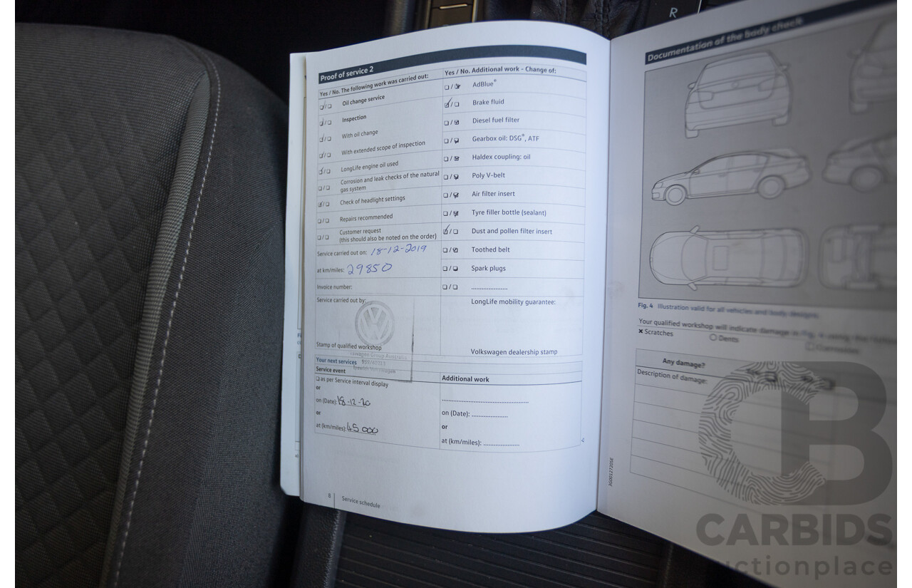 8/2017 Volkswagen Tiguan 132TSI Comfortline (AWD) 5NA MY18 4d Wagon Pure White Turbo 2.0L