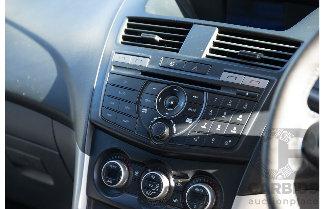 5/2012 Mazda BT-50 XTR (4x4)  Freestyle Utility Aurora Blue Metallic Turbo Diesel 3.2L