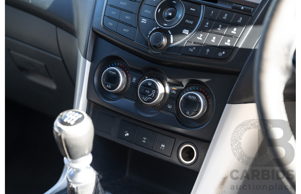 5/2012 Mazda BT-50 XTR (4x4)  Freestyle Utility Aurora Blue Metallic Turbo Diesel 3.2L