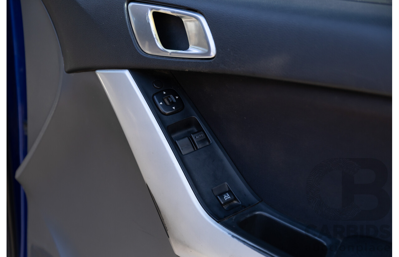 5/2012 Mazda BT-50 XTR (4x4)  Freestyle Utility Aurora Blue Metallic Turbo Diesel 3.2L