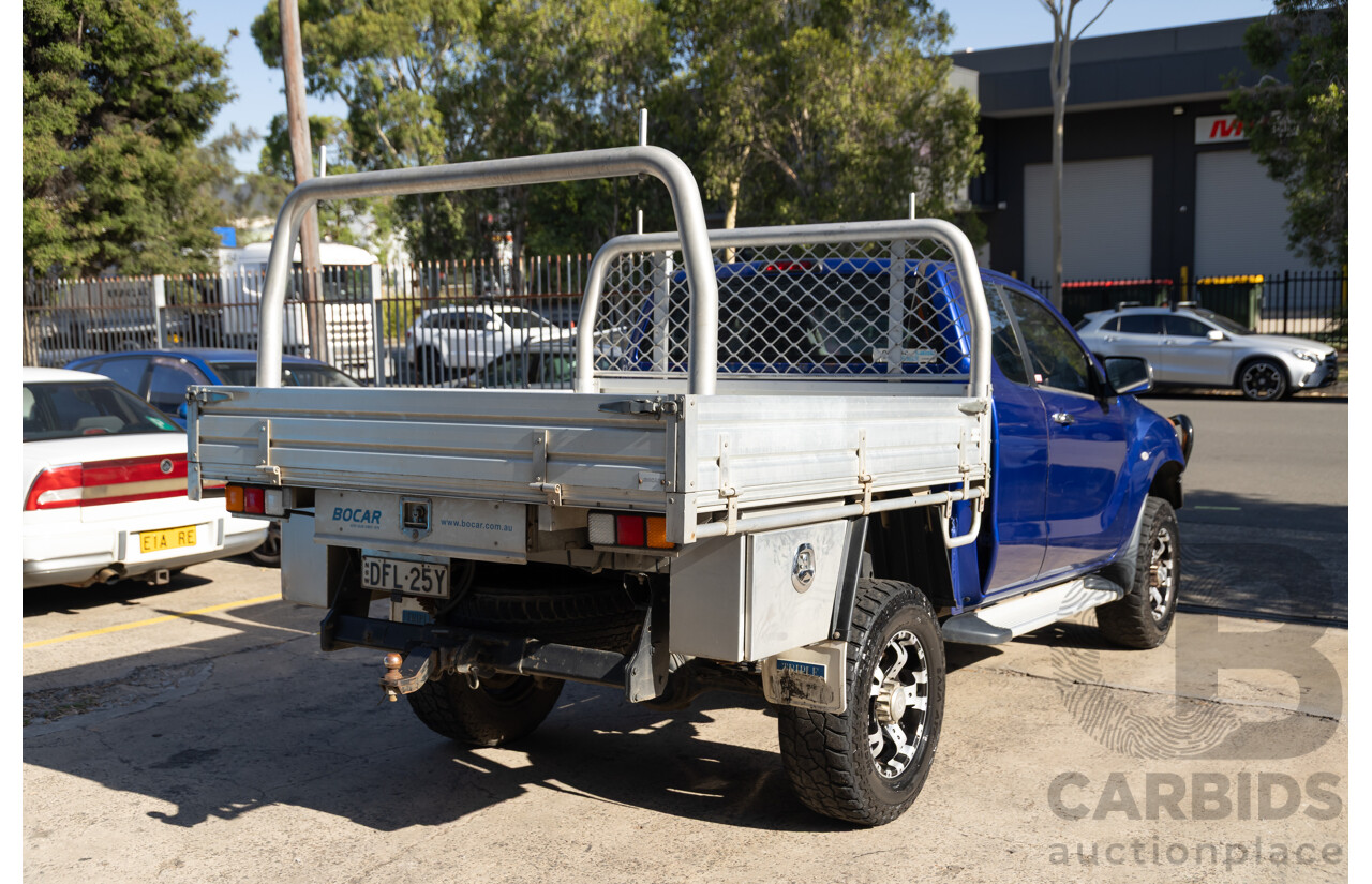 5/2012 Mazda BT-50 XTR (4x4)  Freestyle Utility Aurora Blue Metallic Turbo Diesel 3.2L