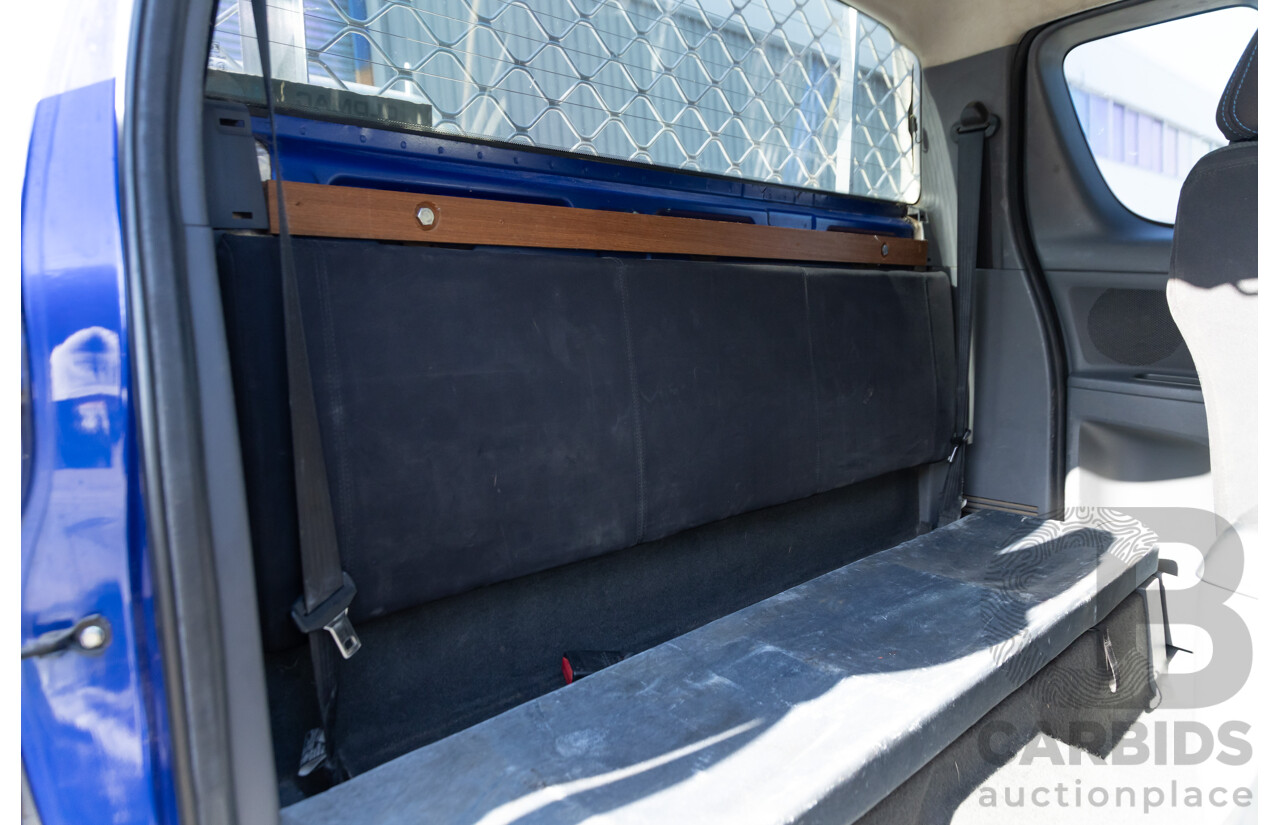 5/2012 Mazda BT-50 XTR (4x4)  Freestyle Utility Aurora Blue Metallic Turbo Diesel 3.2L