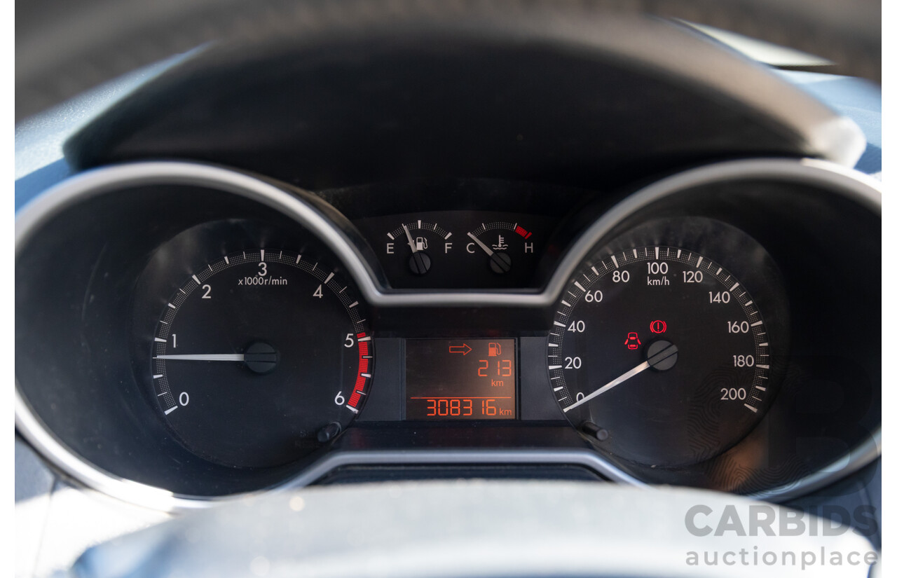 5/2012 Mazda BT-50 XTR (4x4)  Freestyle Utility Aurora Blue Metallic Turbo Diesel 3.2L