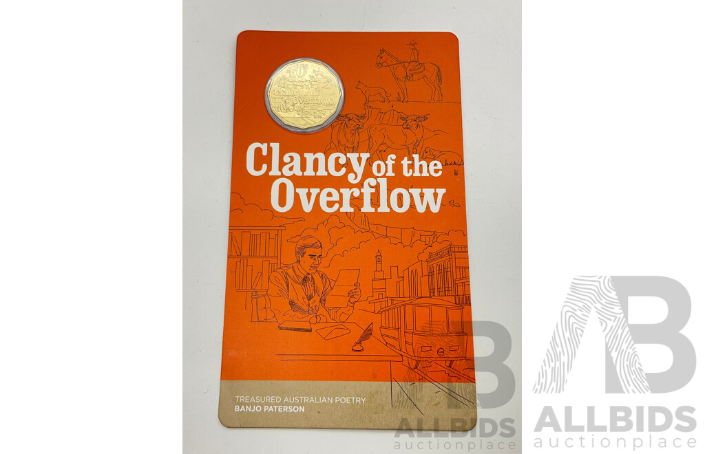 2020 RAM Clancy of the Overflow 50c Coin.