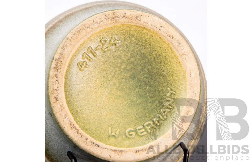 Collection of Three Glazed West German Pottery Pieces