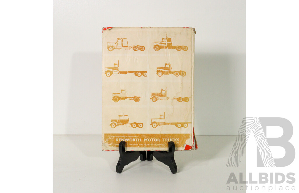 Vintage Hard Cover Kenworth Road Atlas of Australia