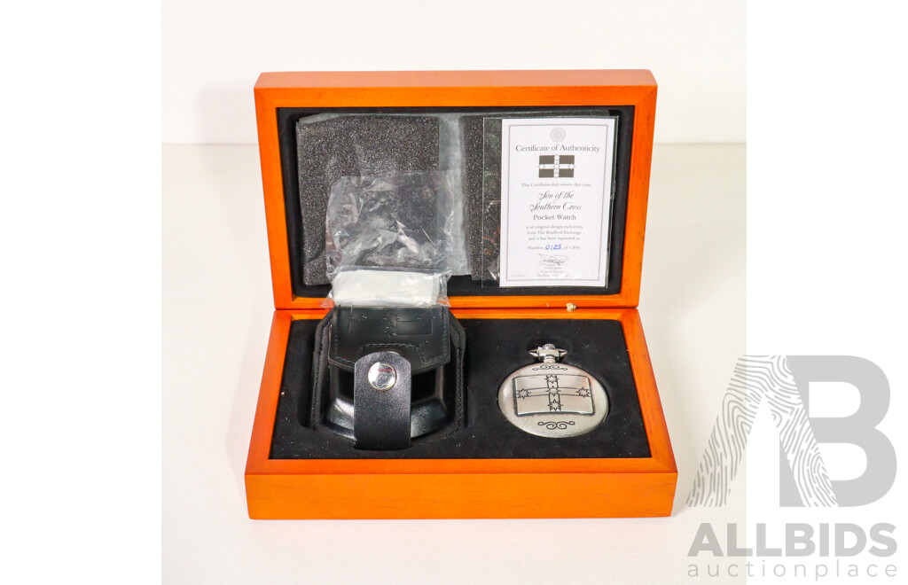 Son of the Southern Cross Pocket Watch in Timber Presentation Box