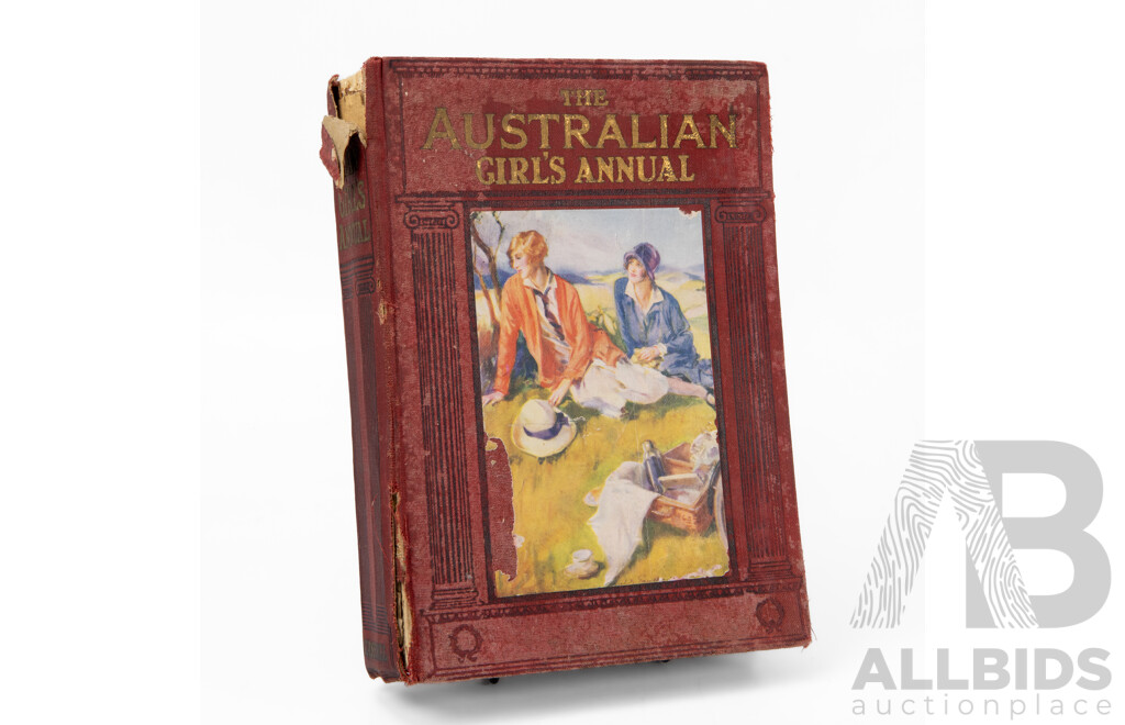Antique Copy of the Australian Girl's Annual, Published by London, Cassell & Co Ltd (c1920s)