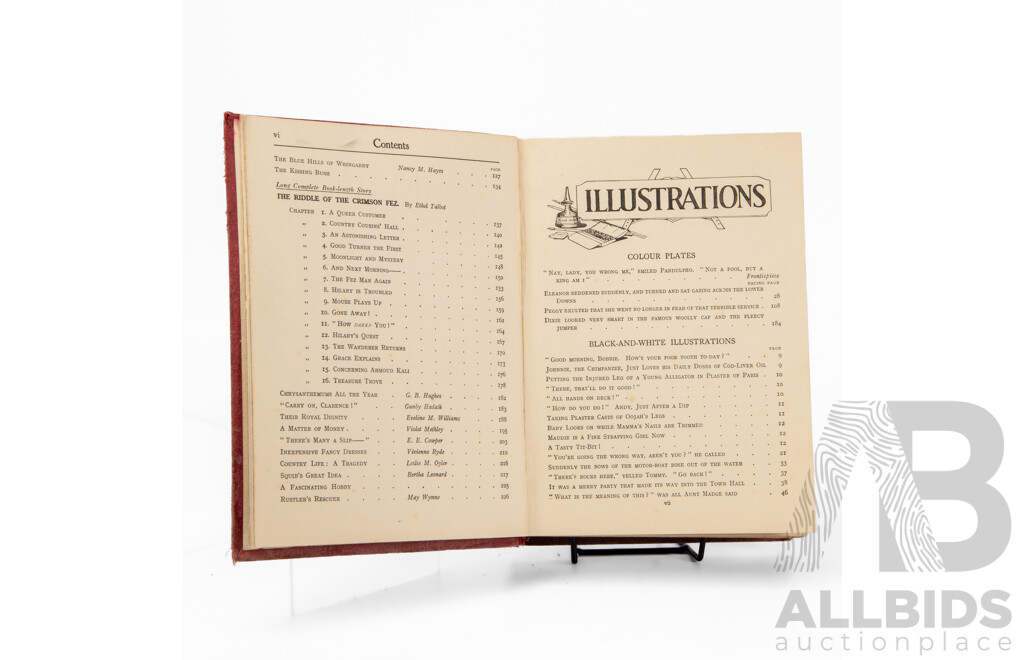 Antique Copy of the Australian Girl's Annual, Published by London, Cassell & Co Ltd (c1920s)