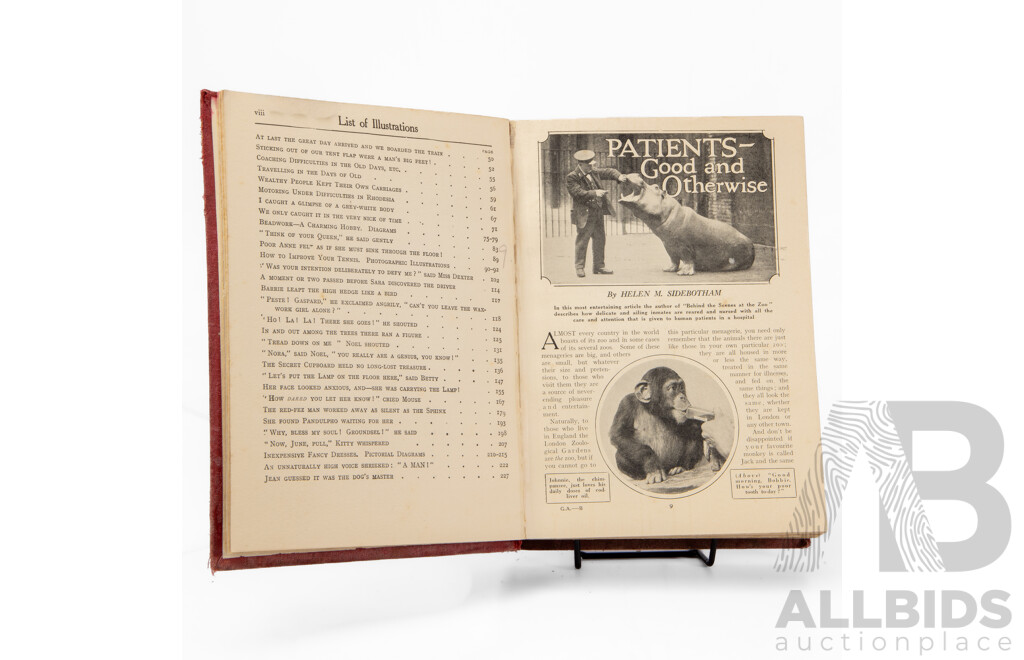 Antique Copy of the Australian Girl's Annual, Published by London, Cassell & Co Ltd (c1920s)