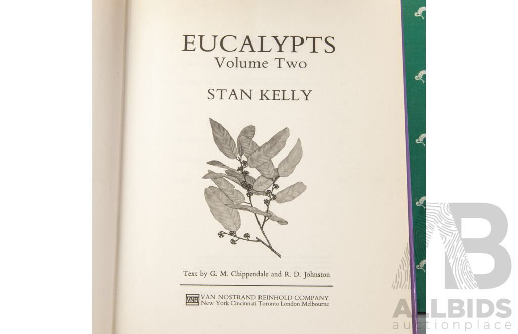Good Collection Books Regarding Australian Flora Including Flora of the A.C.T. Volumes 1 & 2 Eucalypts by Stan Kelly and More