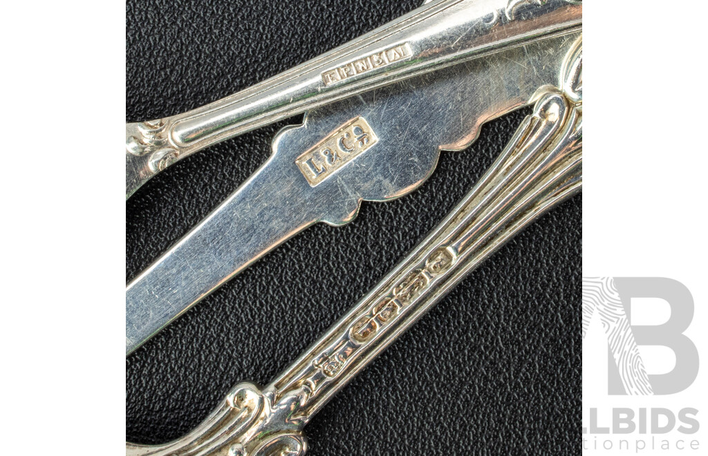 Collection of Vintage Silver Plate Knives, Forks and Spoons