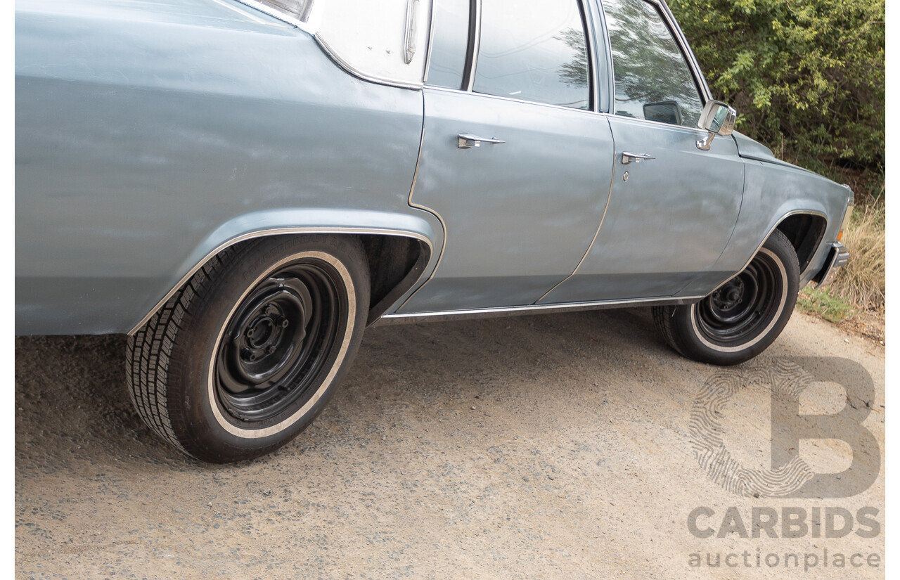 01/1981 Cadillac DeVille 4d Sedan Blue / Grey V8 5.0L