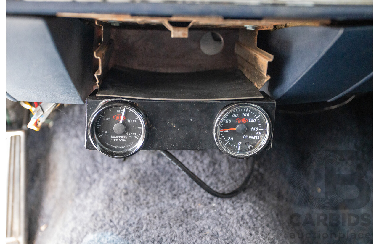 01/1981 Cadillac DeVille 4d Sedan Blue / Grey V8 5.0L