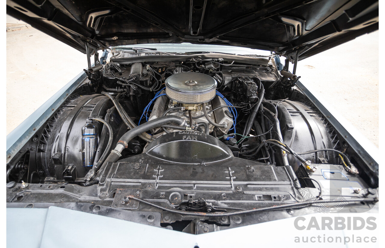 01/1981 Cadillac DeVille 4d Sedan Blue / Grey V8 5.0L