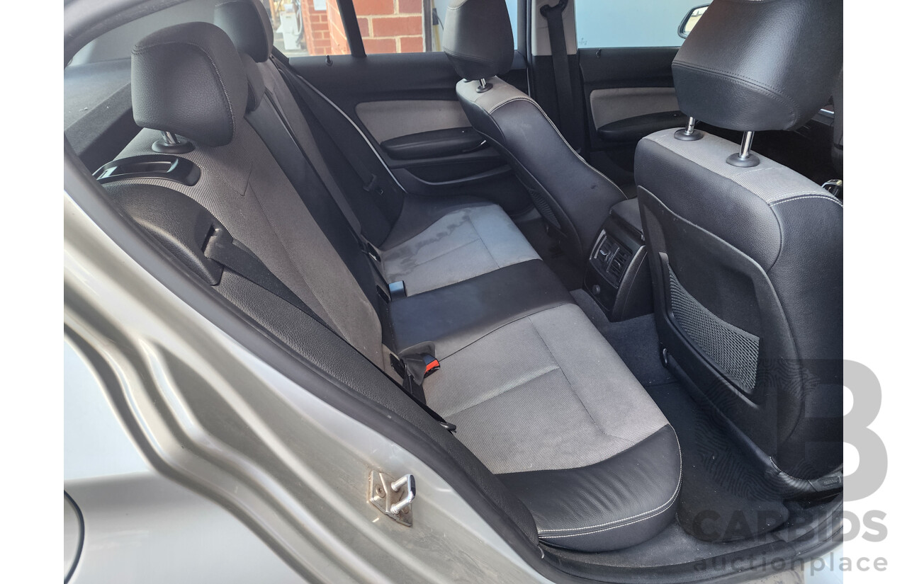 3/2012 Bmw 1 18i F20 5d Hatchback Silver 1.6L