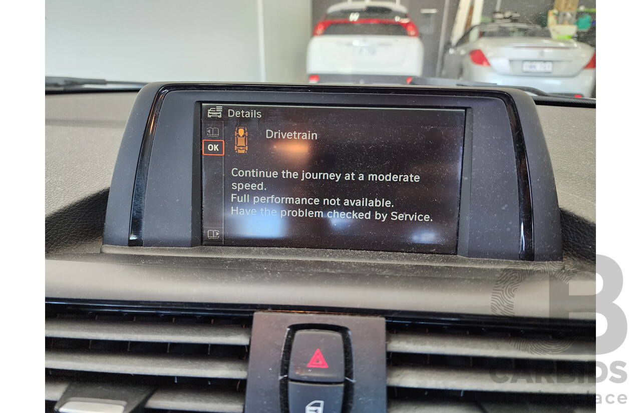 3/2012 Bmw 1 18i F20 5d Hatchback Silver 1.6L