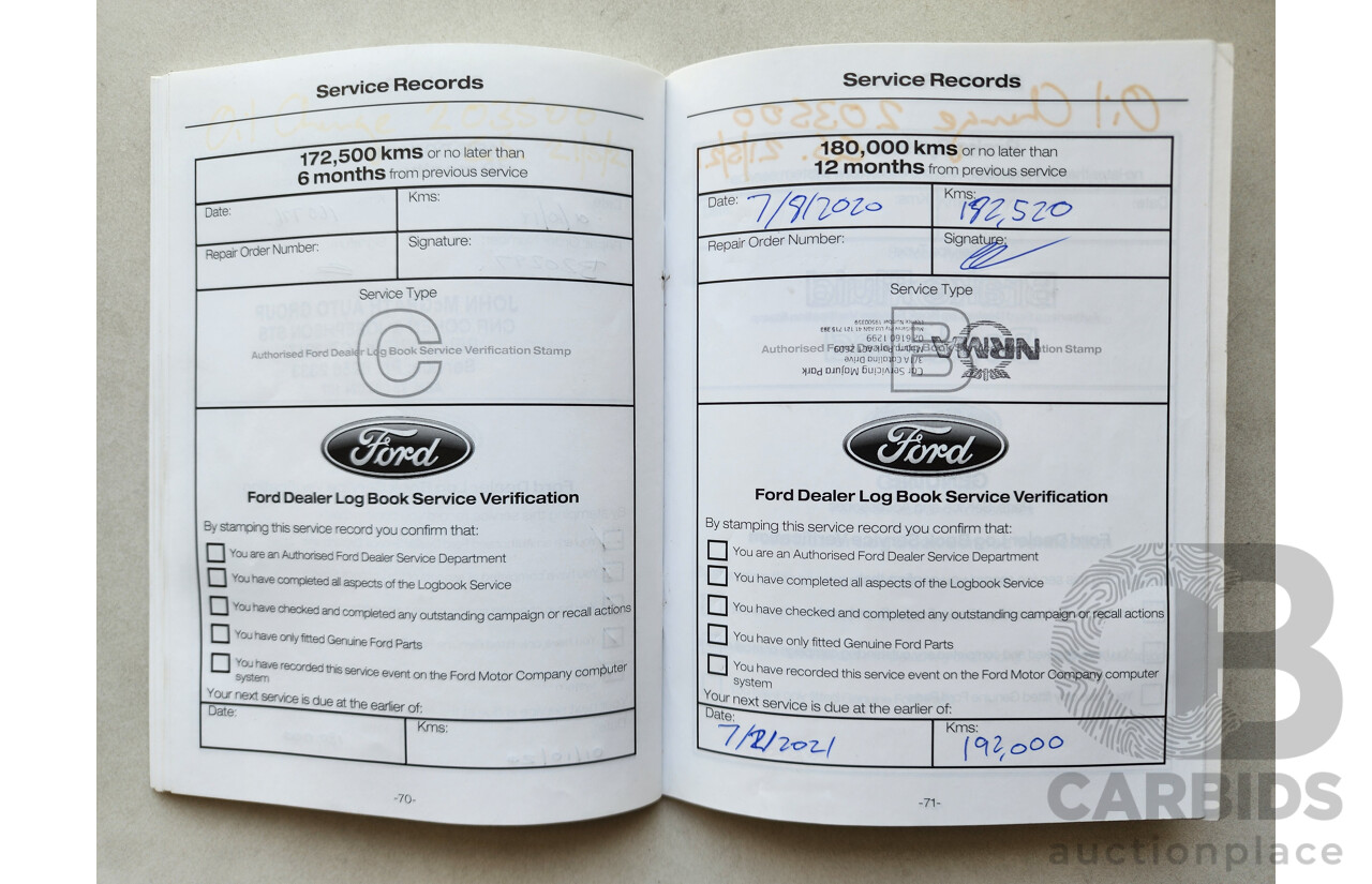 7/2013 Ford Kuga Trend (awd) TF 4d Wagon White 2.0L