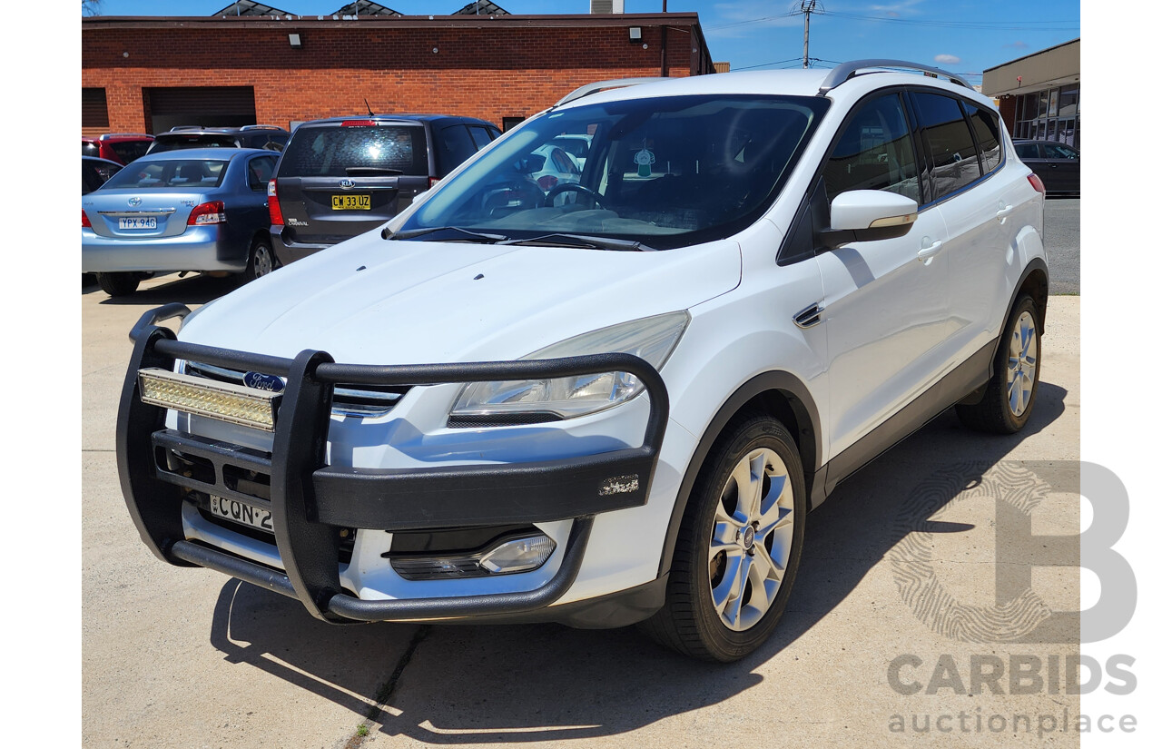 7/2013 Ford Kuga Trend (awd) TF 4d Wagon White 2.0L