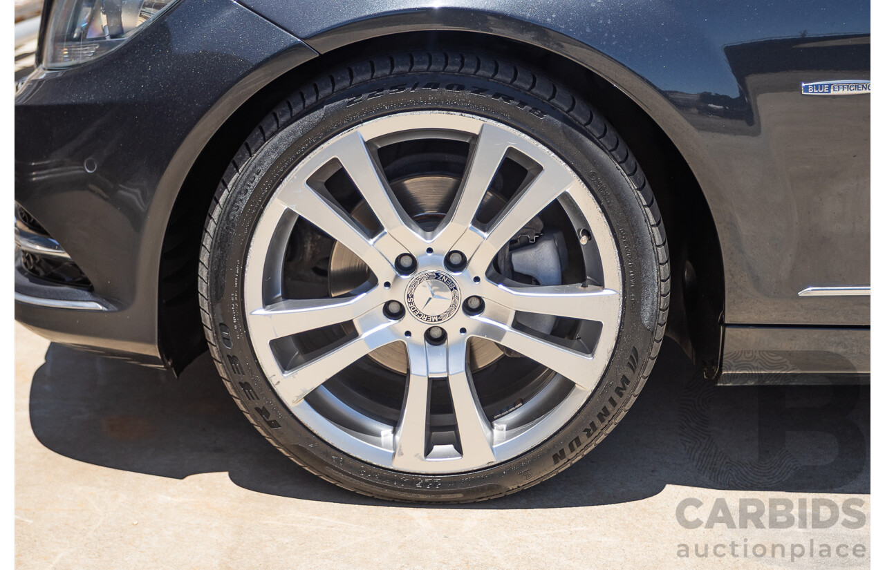06/2011 Mercedes-Benz C250 CGI Avantgarde W204 MY10 UPGRADE 4D Sedan Magnetite Black Metallic 1.8L