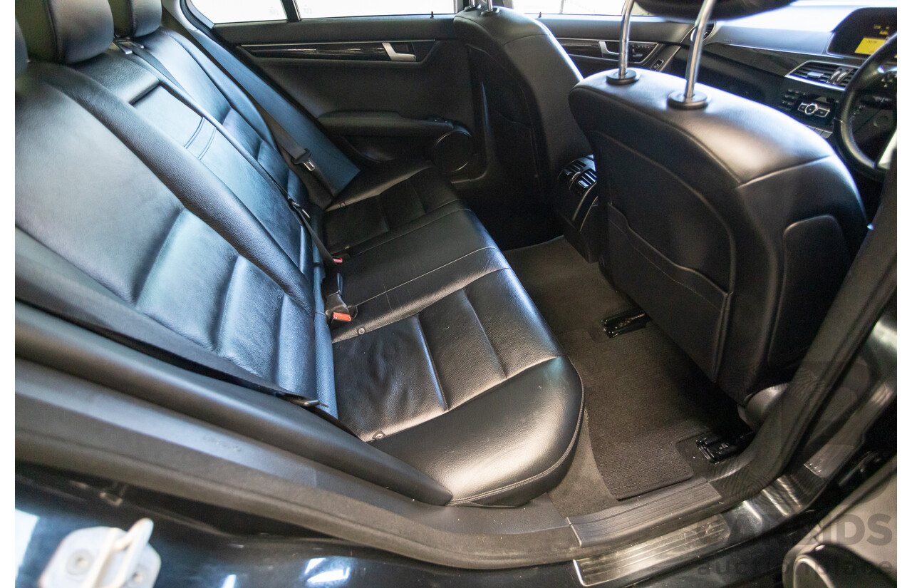06/2011 Mercedes-Benz C250 CGI Avantgarde W204 MY10 UPGRADE 4D Sedan Magnetite Black Metallic 1.8L