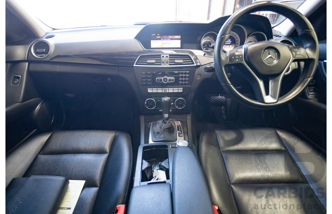 06/2011 Mercedes-Benz C250 CGI Avantgarde W204 MY10 UPGRADE 4D Sedan Magnetite Black Metallic 1.8L