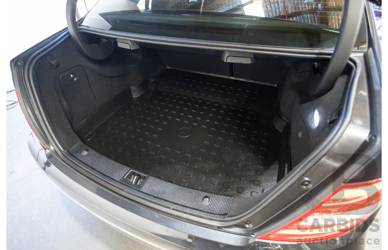 06/2011 Mercedes-Benz C250 CGI Avantgarde W204 MY10 UPGRADE 4D Sedan Magnetite Black Metallic 1.8L