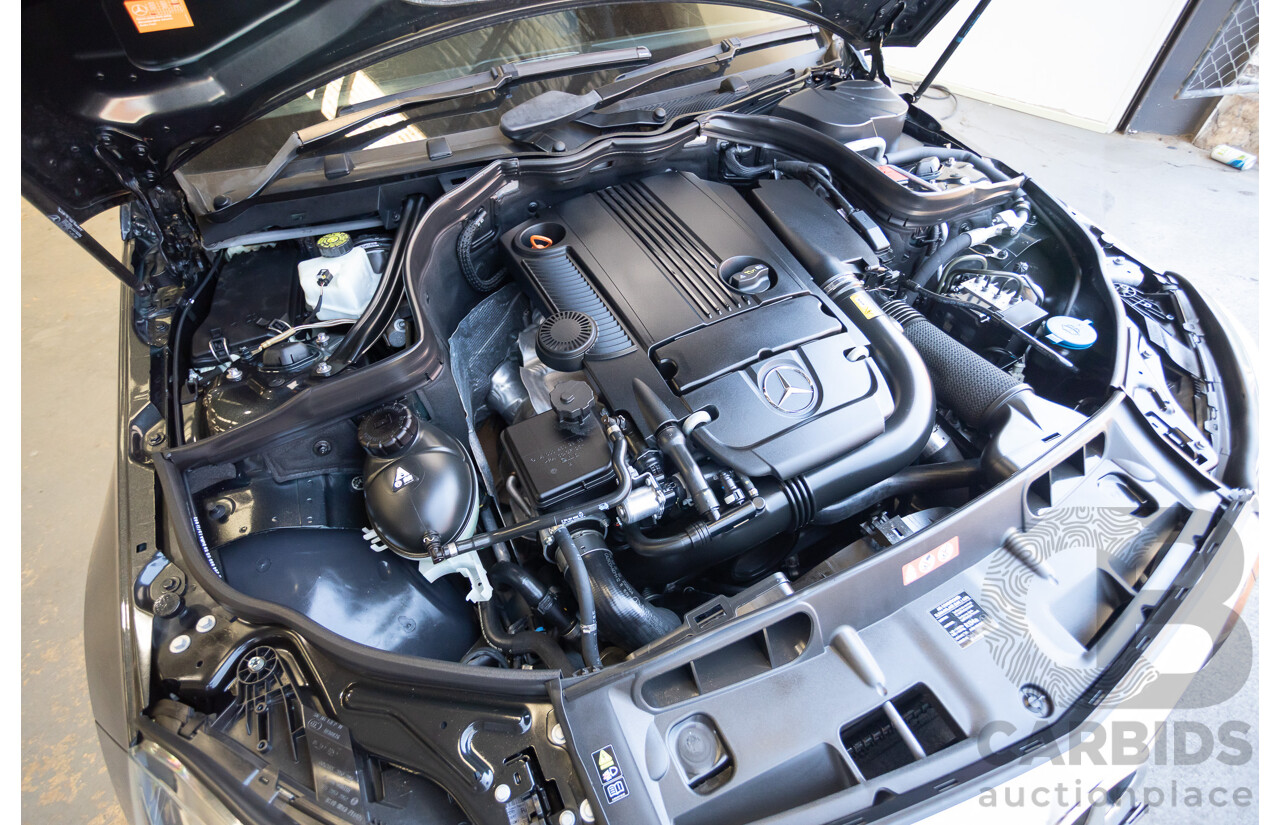 06/2011 Mercedes-Benz C250 CGI Avantgarde W204 MY10 UPGRADE 4D Sedan Magnetite Black Metallic 1.8L