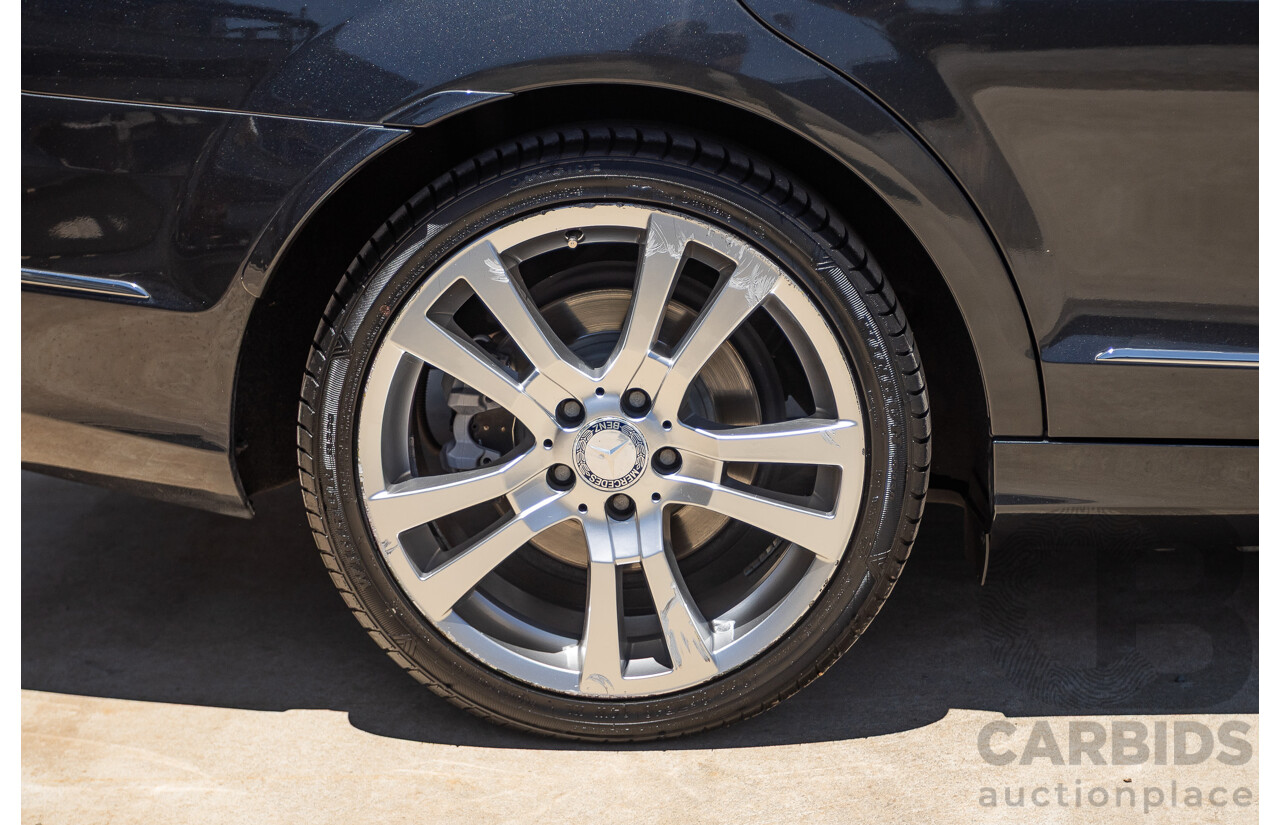 06/2011 Mercedes-Benz C250 CGI Avantgarde W204 MY10 UPGRADE 4D Sedan Magnetite Black Metallic 1.8L