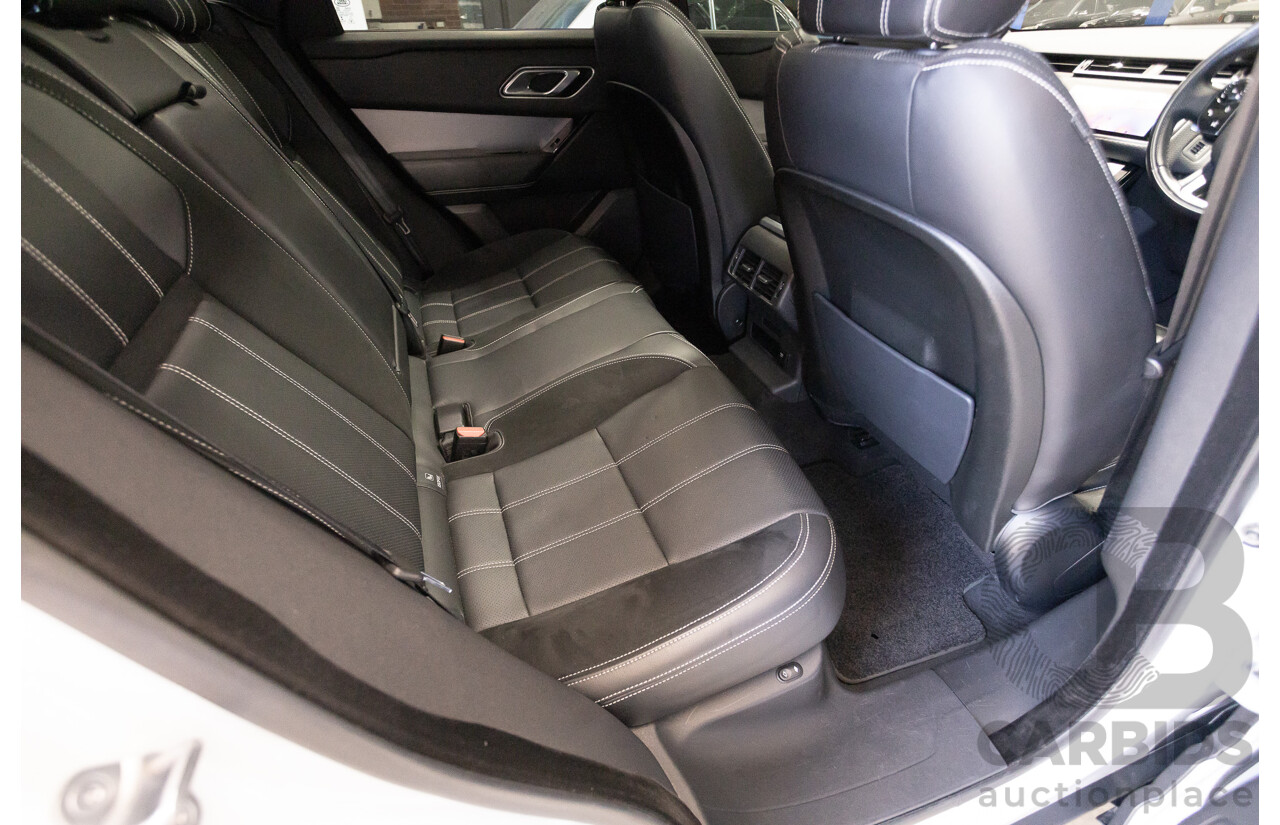 09/2017 Range Rover Velar D240 R-DYNAMIC S (AWD) MY18 4D Wagon Glacier White Turbo Diesel 2.0L