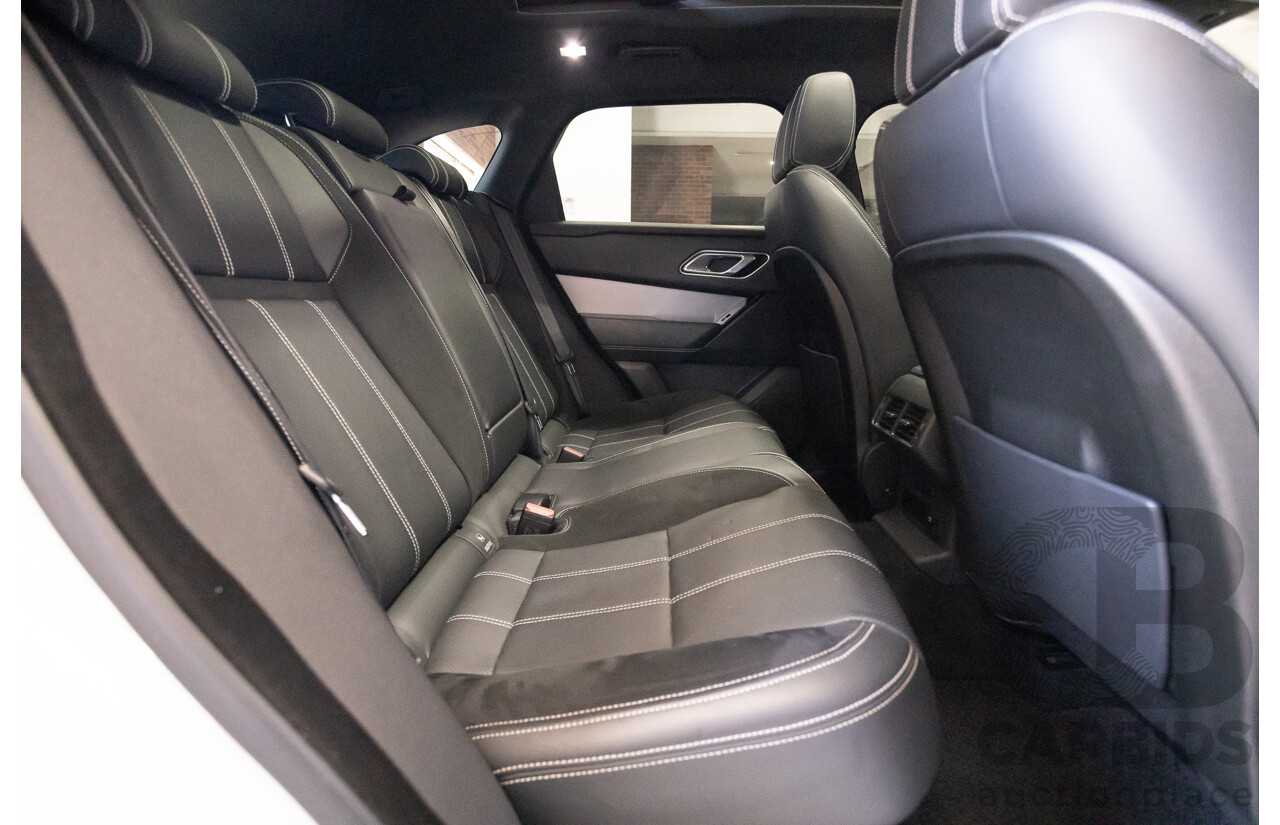09/2017 Range Rover Velar D240 R-DYNAMIC S (AWD) MY18 4D Wagon Glacier White Turbo Diesel 2.0L