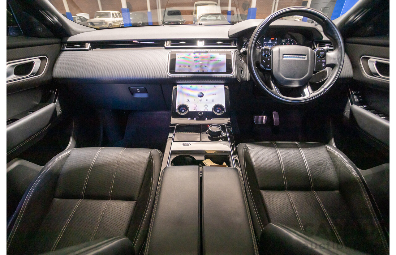 09/2017 Range Rover Velar D240 R-DYNAMIC S (AWD) MY18 4D Wagon Glacier White Turbo Diesel 2.0L