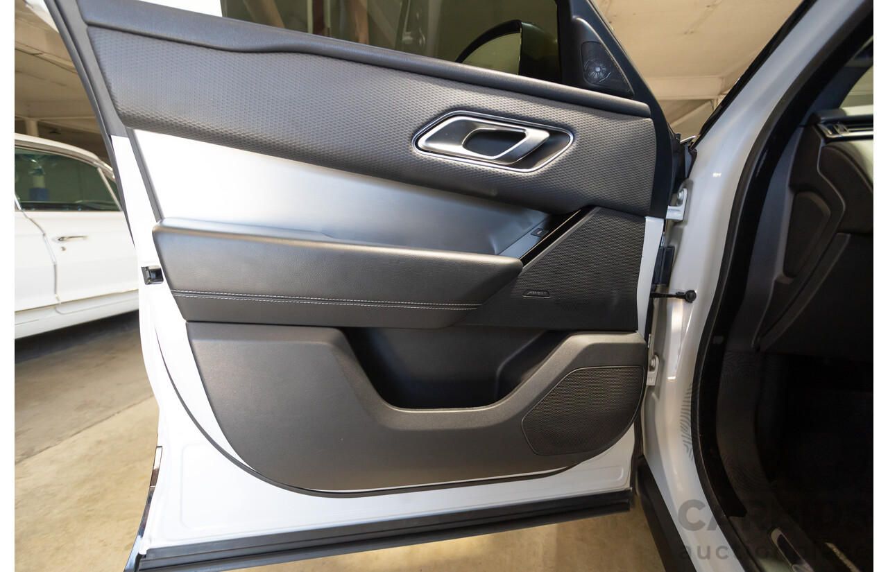 09/2017 Range Rover Velar D240 R-DYNAMIC S (AWD) MY18 4D Wagon Glacier White Turbo Diesel 2.0L