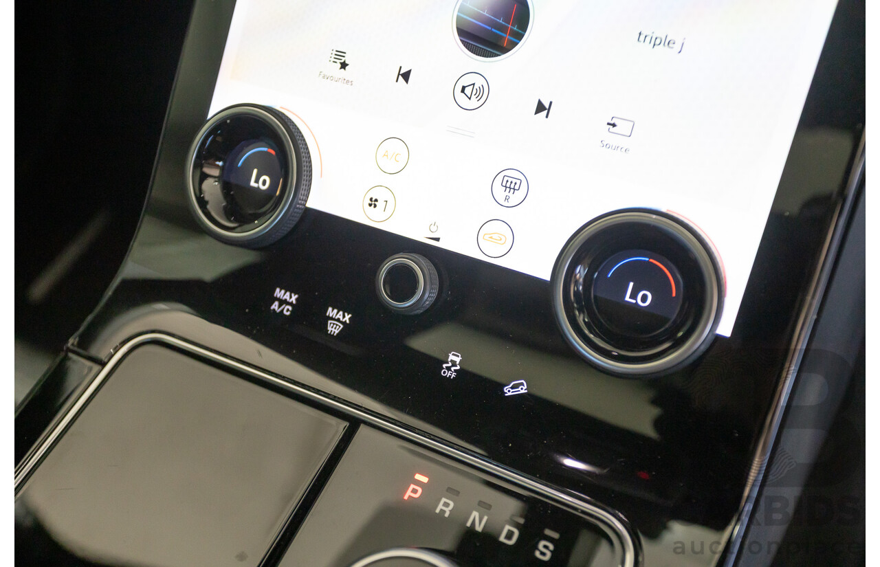 09/2017 Range Rover Velar D240 R-DYNAMIC S (AWD) MY18 4D Wagon Glacier White Turbo Diesel 2.0L