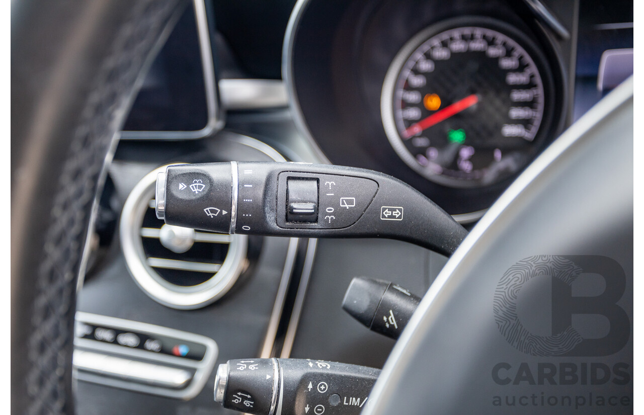 12/2016 Mercedes-Benz GLC 43 AMG (AWD) 253 MY17 4D Wagon Diamond White Bright Turbo 3.0L